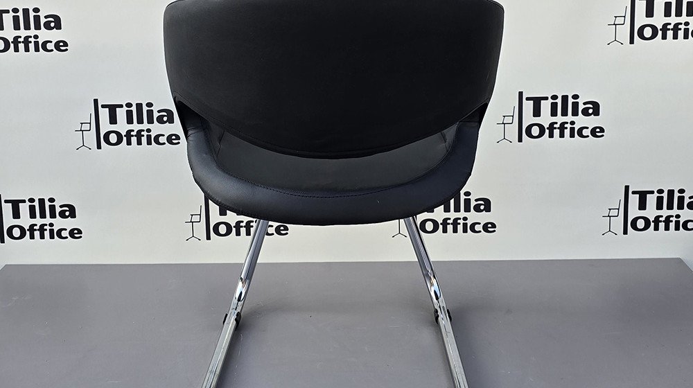 Flora Kesim Tarama Çalışma Bekleme Koltuğu Krom U Ayak